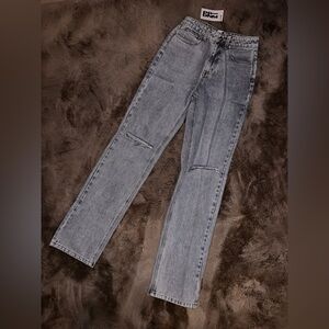 Princess Polly Light Blue High Rise Jeans